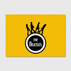 Холст прямоугольный The Beatles: Yellow Vinyl, цвет: 3D-принт — фото 2