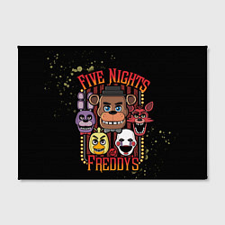 Холст прямоугольный Five Nights At Freddy's, цвет: 3D-принт — фото 2