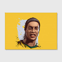 Холст прямоугольный Ronaldinho Art цвета 3D-принт — фото 2