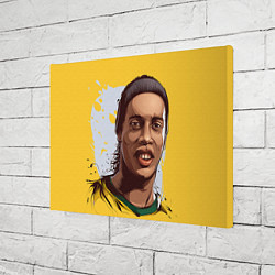 Холст прямоугольный Ronaldinho Art, цвет: 3D-принт — фото 2