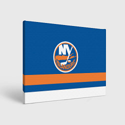 Холст прямоугольный New York Islanders, цвет: 3D-принт