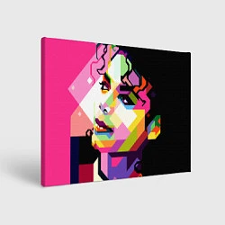 Холст прямоугольный Michael Jackson Art, цвет: 3D-принт