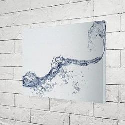 Холст прямоугольный Белая вода, цвет: 3D-принт — фото 2