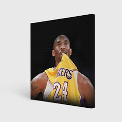 Холст квадратный Kobe Bryant, цвет: 3D-принт
