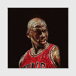 Холст квадратный Michael Jordan, цвет: 3D-принт — фото 2