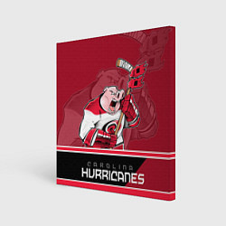 Холст квадратный Carolina Hurricanes, цвет: 3D-принт