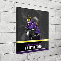 Холст квадратный Los Angeles Kings, цвет: 3D-принт — фото 2