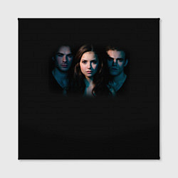 Холст квадратный Vampire Trio, цвет: 3D-принт — фото 2