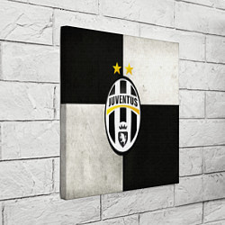 Холст квадратный Juventus FC, цвет: 3D-принт — фото 2
