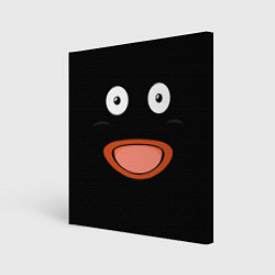 Холст квадратный Mr Popo Face, цвет: 3D-принт