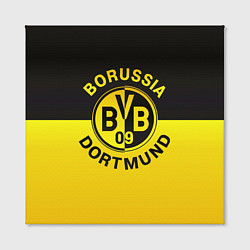Холст квадратный Borussia Dortmund FC, цвет: 3D-принт — фото 2