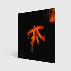 Холст квадратный Fnatic: Black collection, цвет: 3D-принт