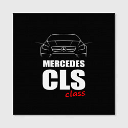 Холст квадратный Mercedes CLS Class, цвет: 3D-принт — фото 2