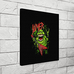 Холст квадратный Slayer Slimer, цвет: 3D-принт — фото 2