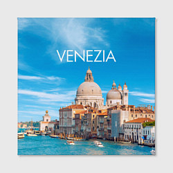 Холст квадратный Венеция - архитектура, цвет: 3D-принт — фото 2