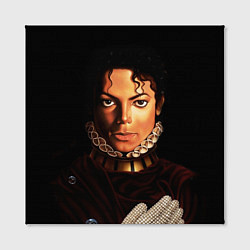 Холст квадратный Король Майкл Джексон, цвет: 3D-принт — фото 2