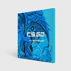 Картина квадратная CS:GO Cold Hyper Beast