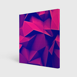 Картина квадратная Violet polygon