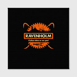 Холст квадратный Ravenholm, цвет: 3D-принт — фото 2