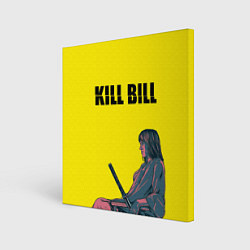 Холст квадратный Kill Bill, цвет: 3D-принт