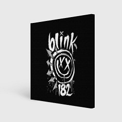 Холст квадратный Blink-182, цвет: 3D-принт