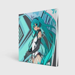 Картина квадратная Miku1