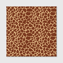Холст квадратный Жираф, цвет: 3D-принт — фото 2