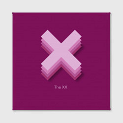 Холст квадратный The XX: Purple, цвет: 3D-принт — фото 2