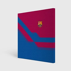 Картина квадратная Barcelona FC: Blue style