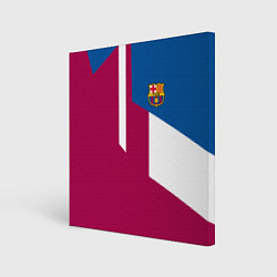 Холст квадратный FC Barcelona 2018, цвет: 3D-принт