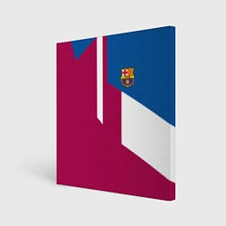 Холст квадратный FC Barcelona 2018, цвет: 3D-принт