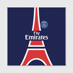 Холст квадратный FC PSG: Paris Original, цвет: 3D-принт — фото 2
