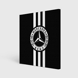 Картина квадратная Mercedes-Benz Black