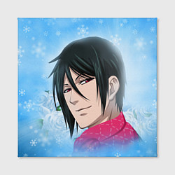 Холст квадратный Зимний Дворецкий, цвет: 3D-принт — фото 2