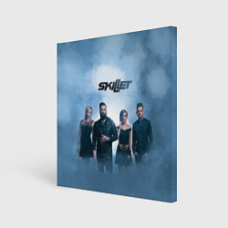 Холст квадратный Skillet: Smoke, цвет: 3D-принт