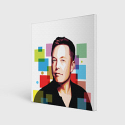Картина квадратная Илон Маск