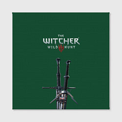 Холст квадратный The Witcher: Wild Hunt, цвет: 3D-принт — фото 2
