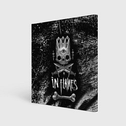 Картина квадратная In Flames: Skeleton King