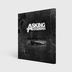 Картина квадратная Asking Alexandria: Black Micro