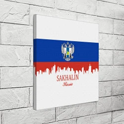 Холст квадратный Sakhalin: Russia, цвет: 3D-принт — фото 2