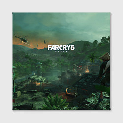 Холст квадратный Far Cry 5: Vietnam, цвет: 3D-принт — фото 2
