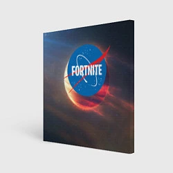 Картина квадратная Fortnite NASA