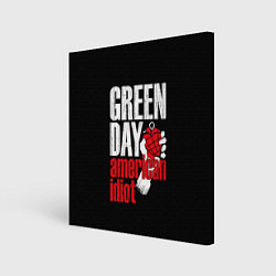 Картина квадратная Green Day: American Idiot