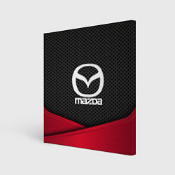 Холст квадратный Mazda: Grey Carbon, цвет: 3D-принт