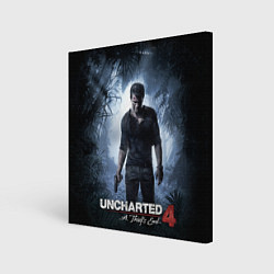Холст квадратный Uncharted 4: A Thief's End, цвет: 3D-принт