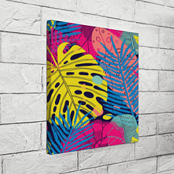 Холст квадратный Тропическая мода, цвет: 3D-принт — фото 2