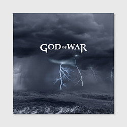 Холст квадратный God of War: Storm, цвет: 3D-принт — фото 2
