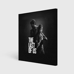 Холст квадратный The Last of Us: Black Style, цвет: 3D-принт