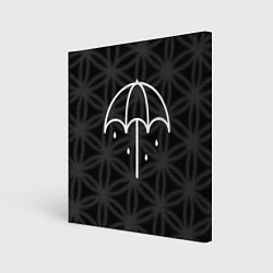 Холст квадратный BMTH Umbrella, цвет: 3D-принт