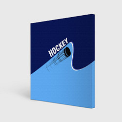 Холст квадратный Ice Hockey, цвет: 3D-принт